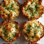 Garlic Herb Muffin Pan Potato Galettes