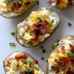 Twice Baked Loaded Breakfast Potatoes