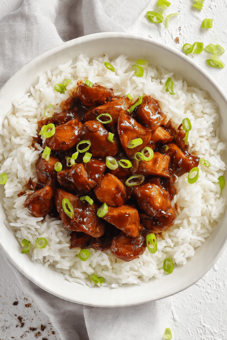 Crock Pot Bourbon Chicken Recipe