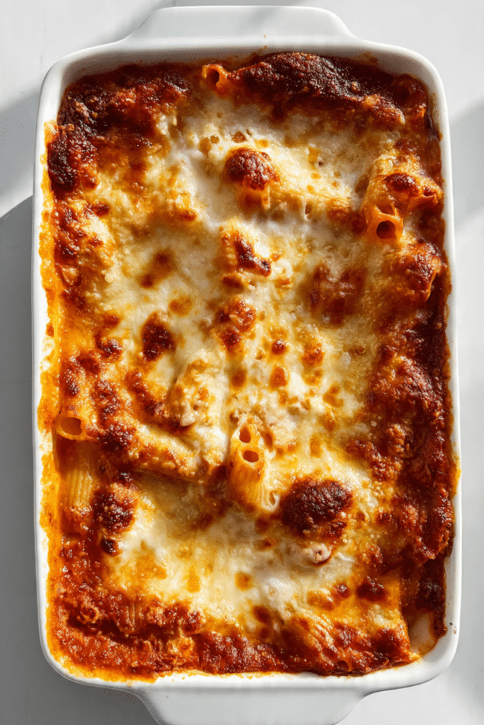 Cheesy Baked Rigatoni