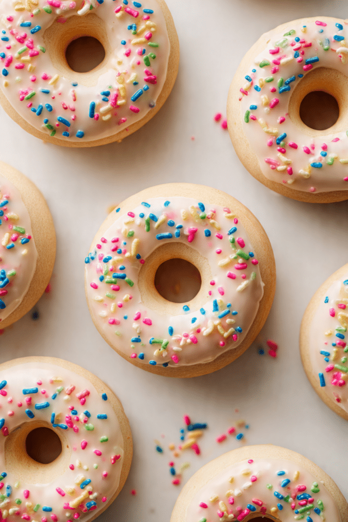 Funfetti Cake Donuts