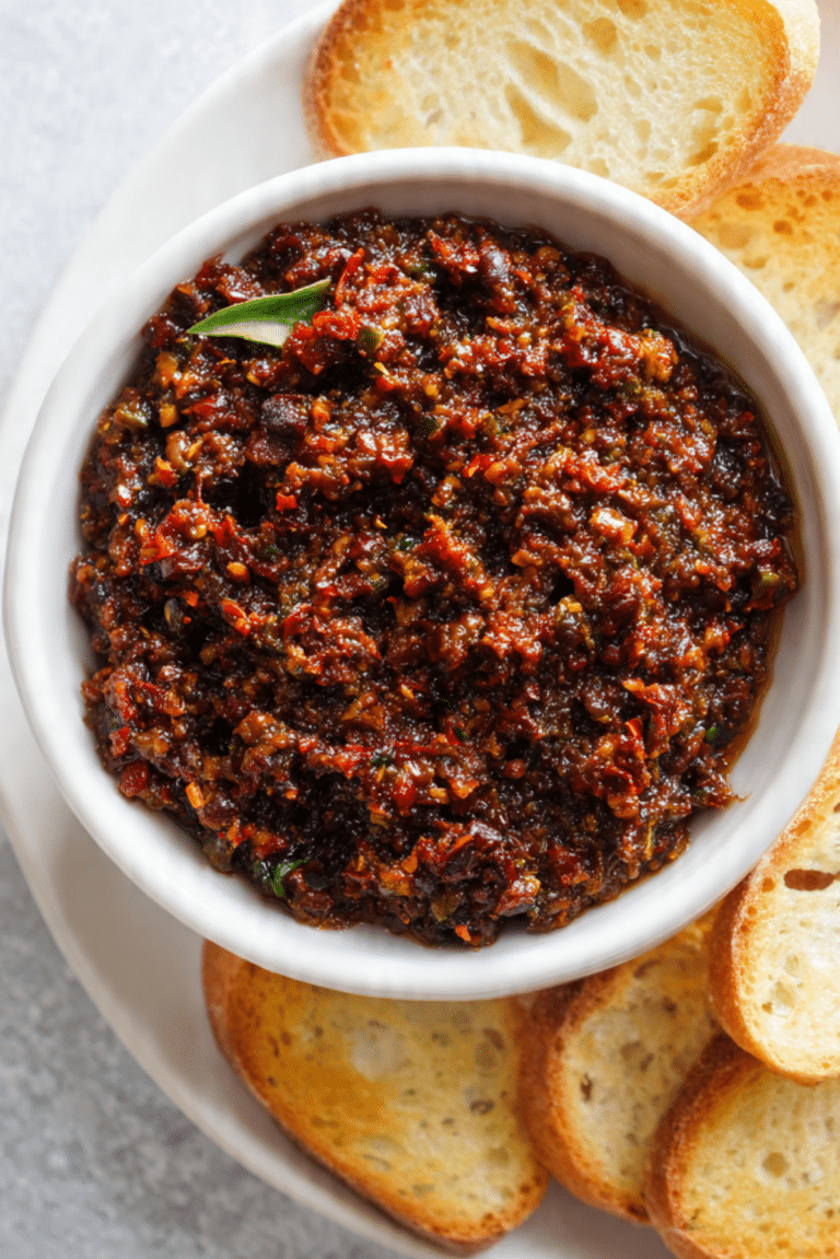 Olive Sun-Dried Tomato Tapenade
