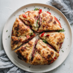 Pizza Crust Italian Sandwich