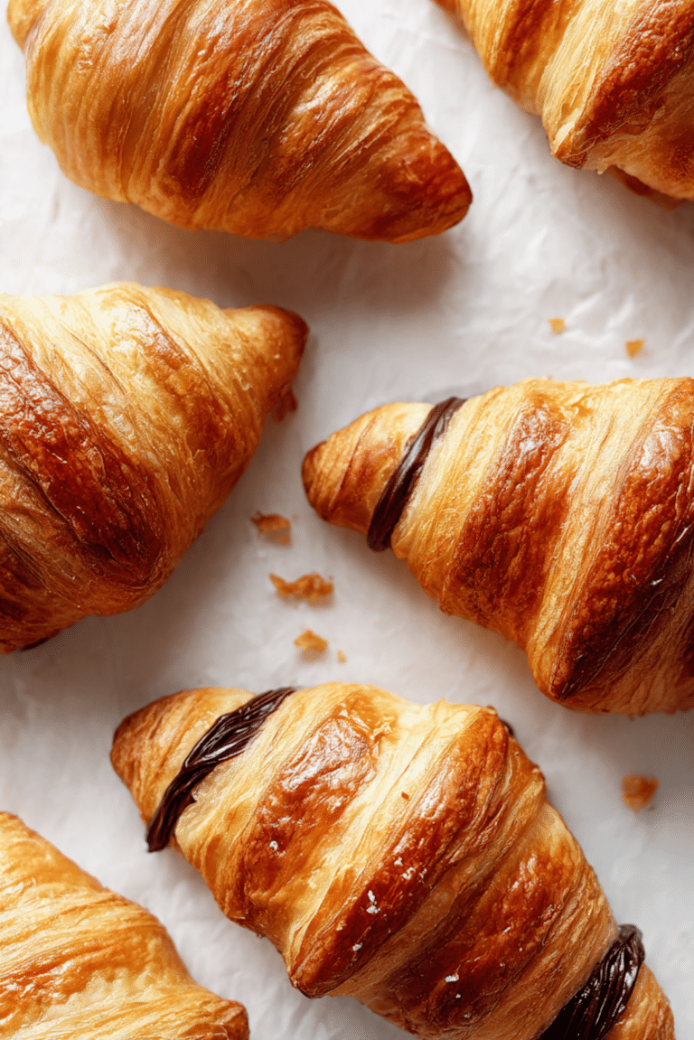 Two-Ingredient Cosmic Croissants