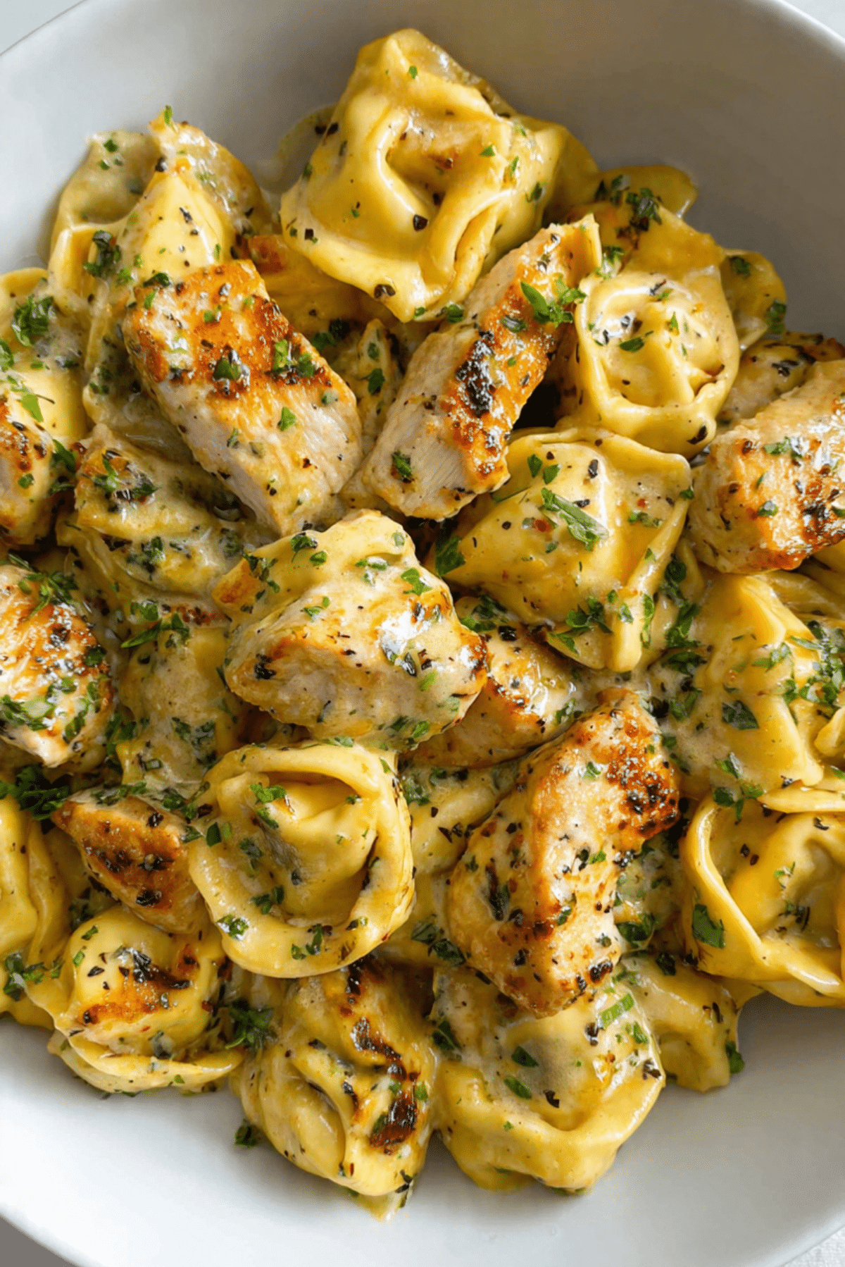 Indulgent Cowboy Butter Garlic Chicken Tortellini Delight Recipe