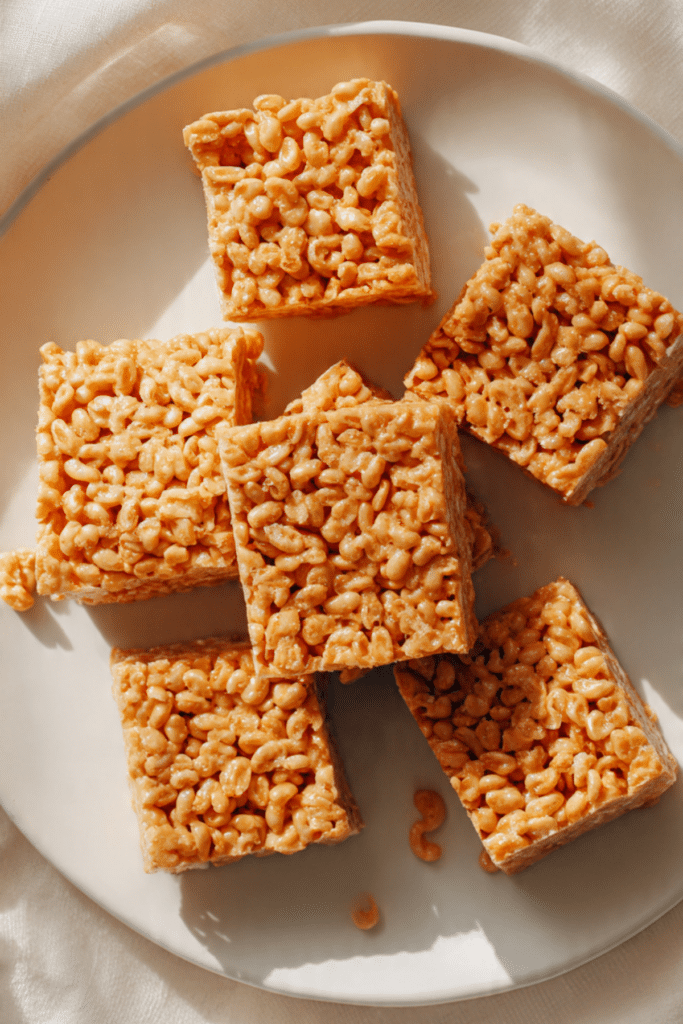 PB Rice Krispie Treats